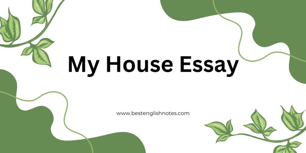 My House Essay