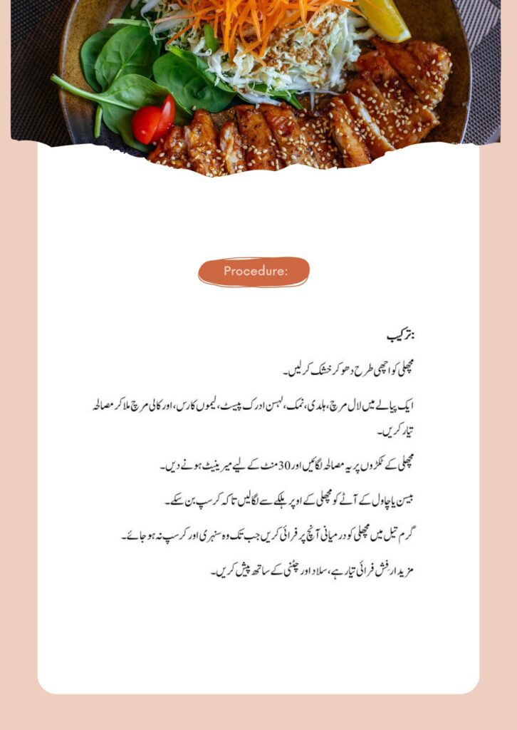 Best Fish Fry Recipe in Urdu