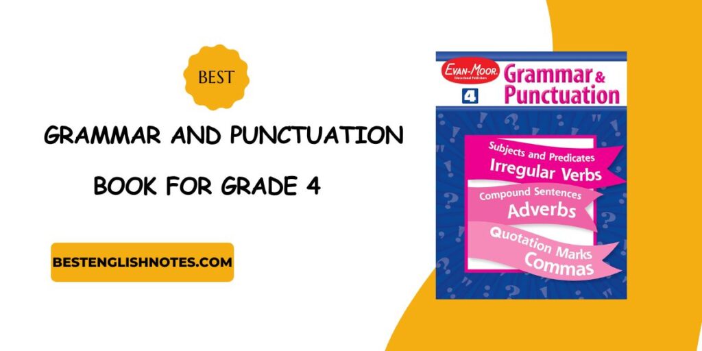 Best English Grammar Book for Class 4