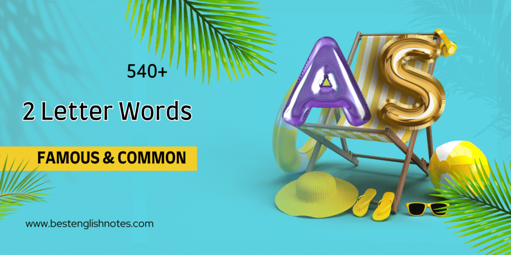 2 Letter Words