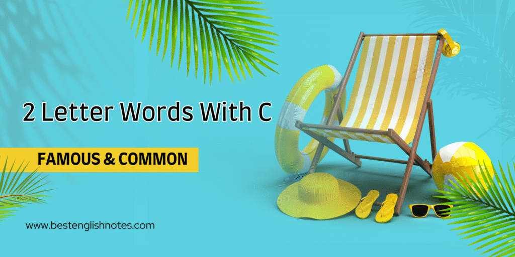 2 Letter Words with C