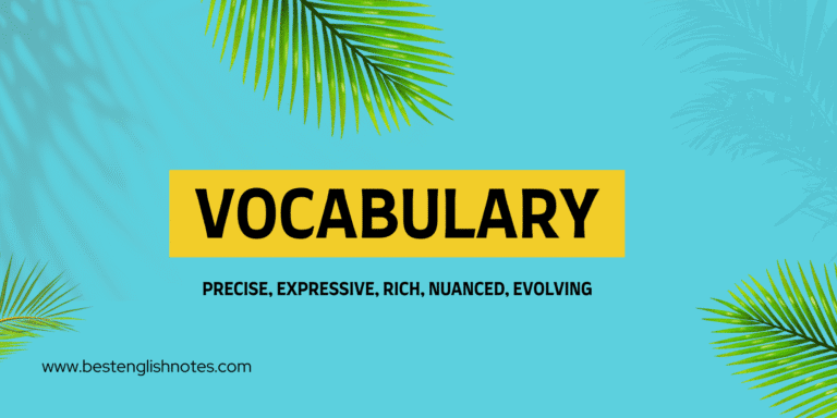 VOCABULARY